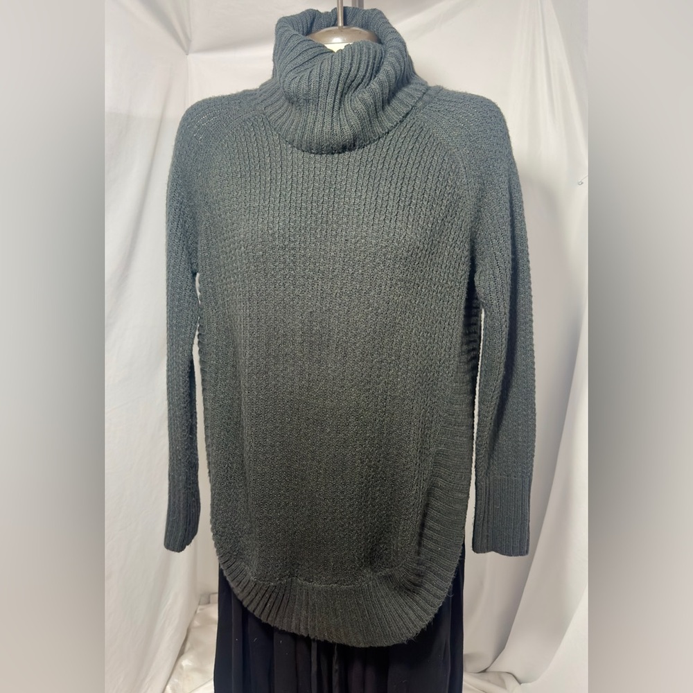 Mud Pie Charcoal Grey Turtleneck Sweater Women’s S